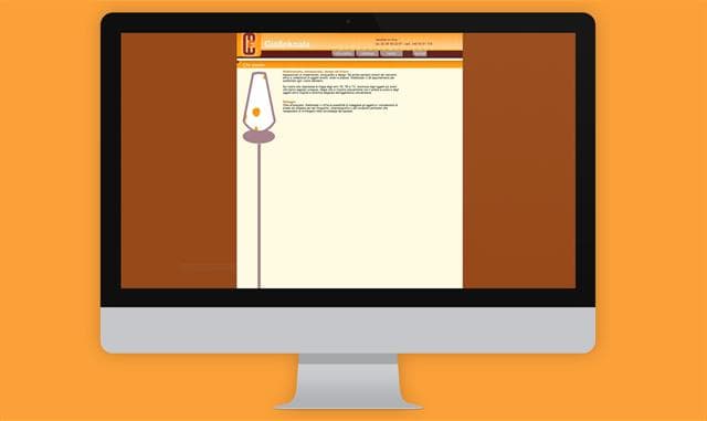 Creazione sito internet per spazio espositivo modernariato e design "Il Mercante in Fiera" Milano