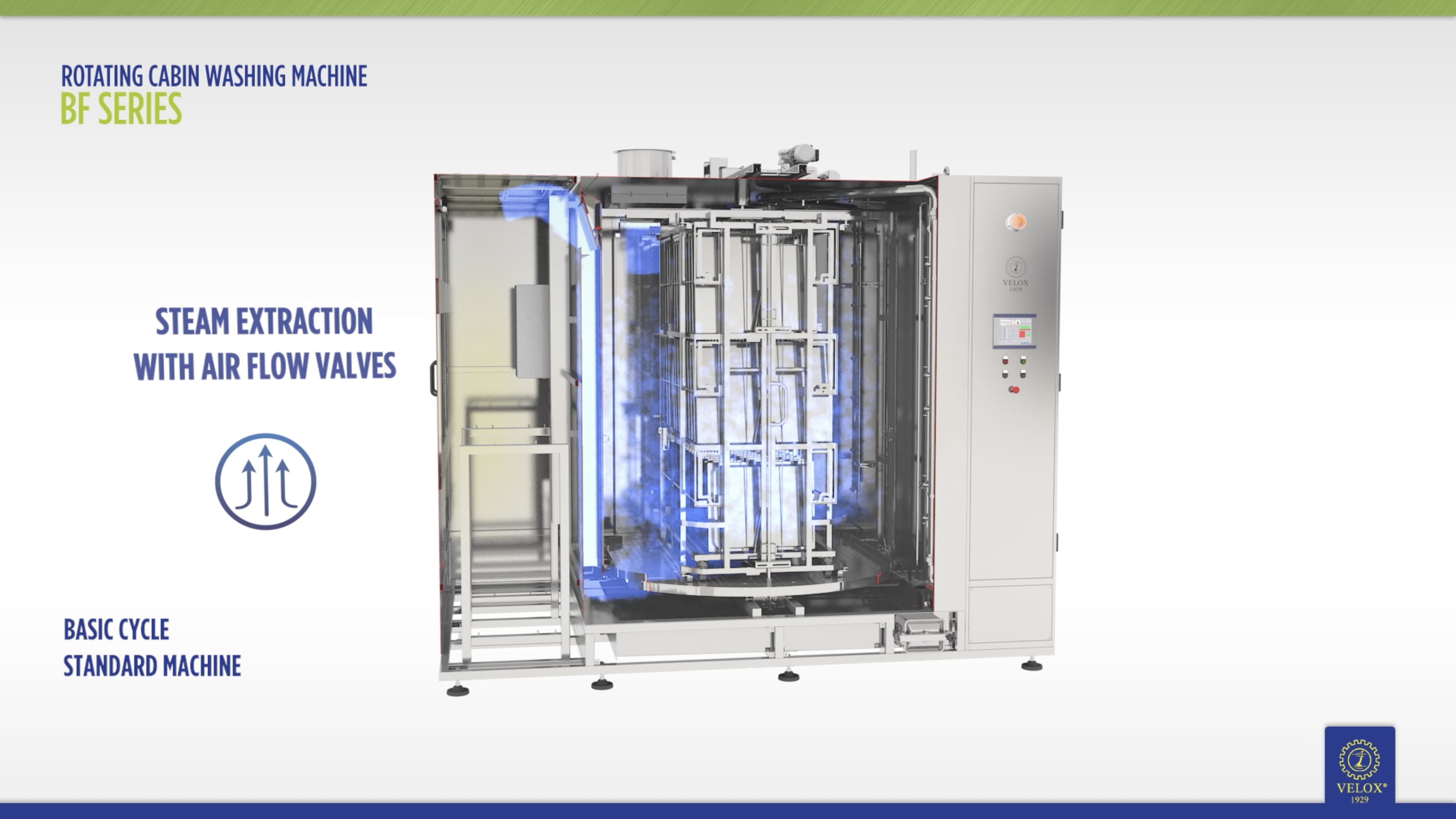 Realizzazione di un video 3D di una macchina industriale