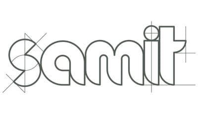 Creazione logo per settore logistica di magazzino e arredamento uffici Samit