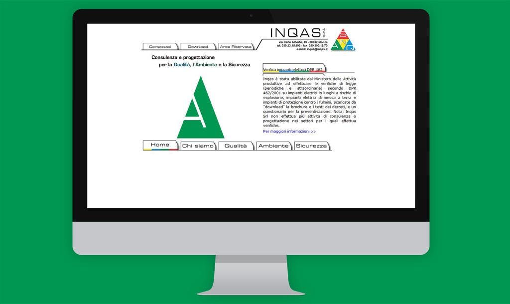 Creazione di un sito web per lo studio di ingegneria Inqas